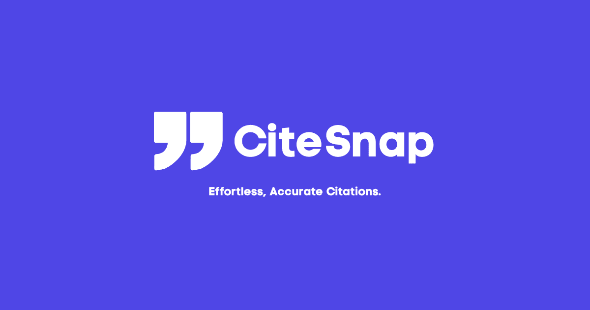 Effortless, Accurate Citations. Powered by AI.
